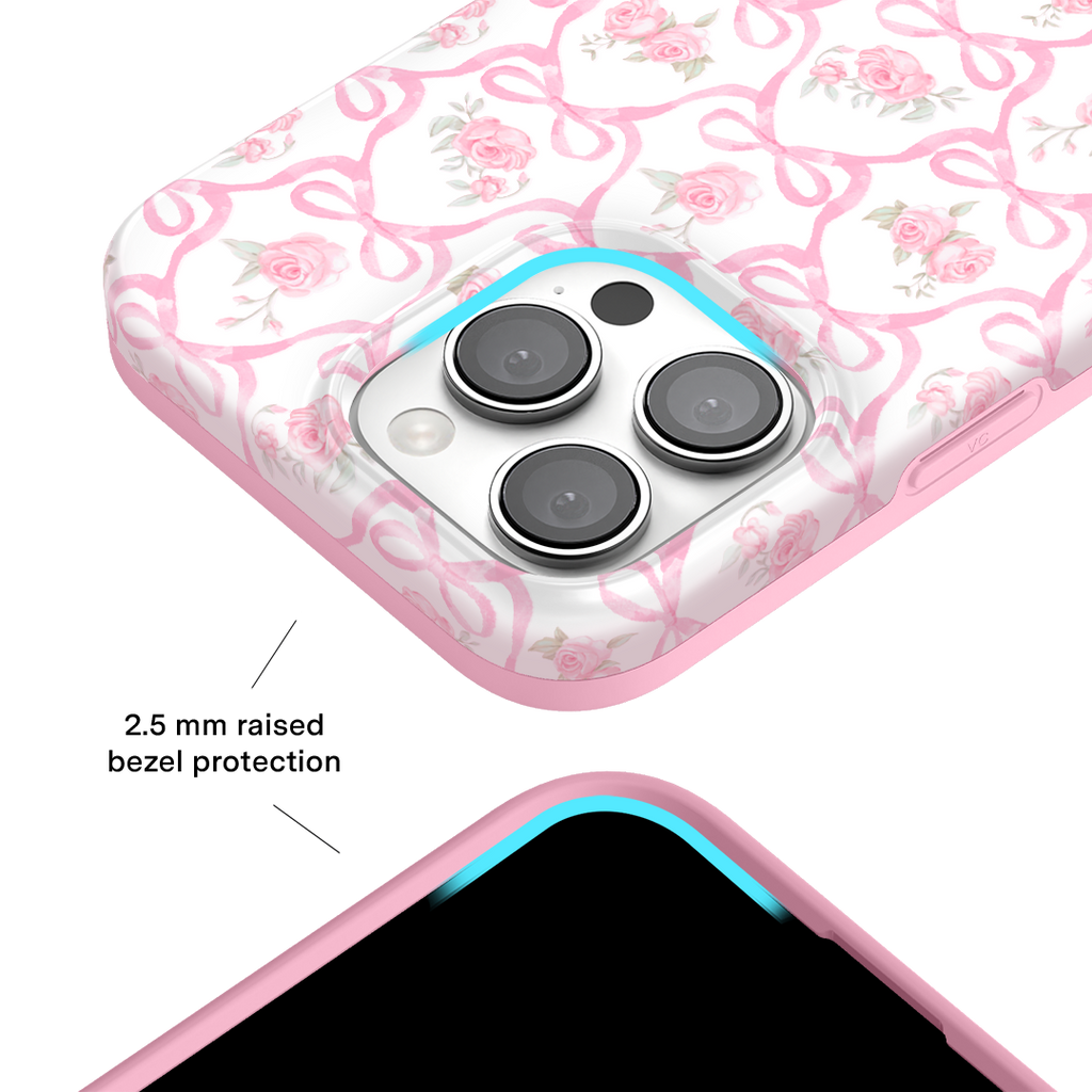 Lovely Pink Bows iPhone Case