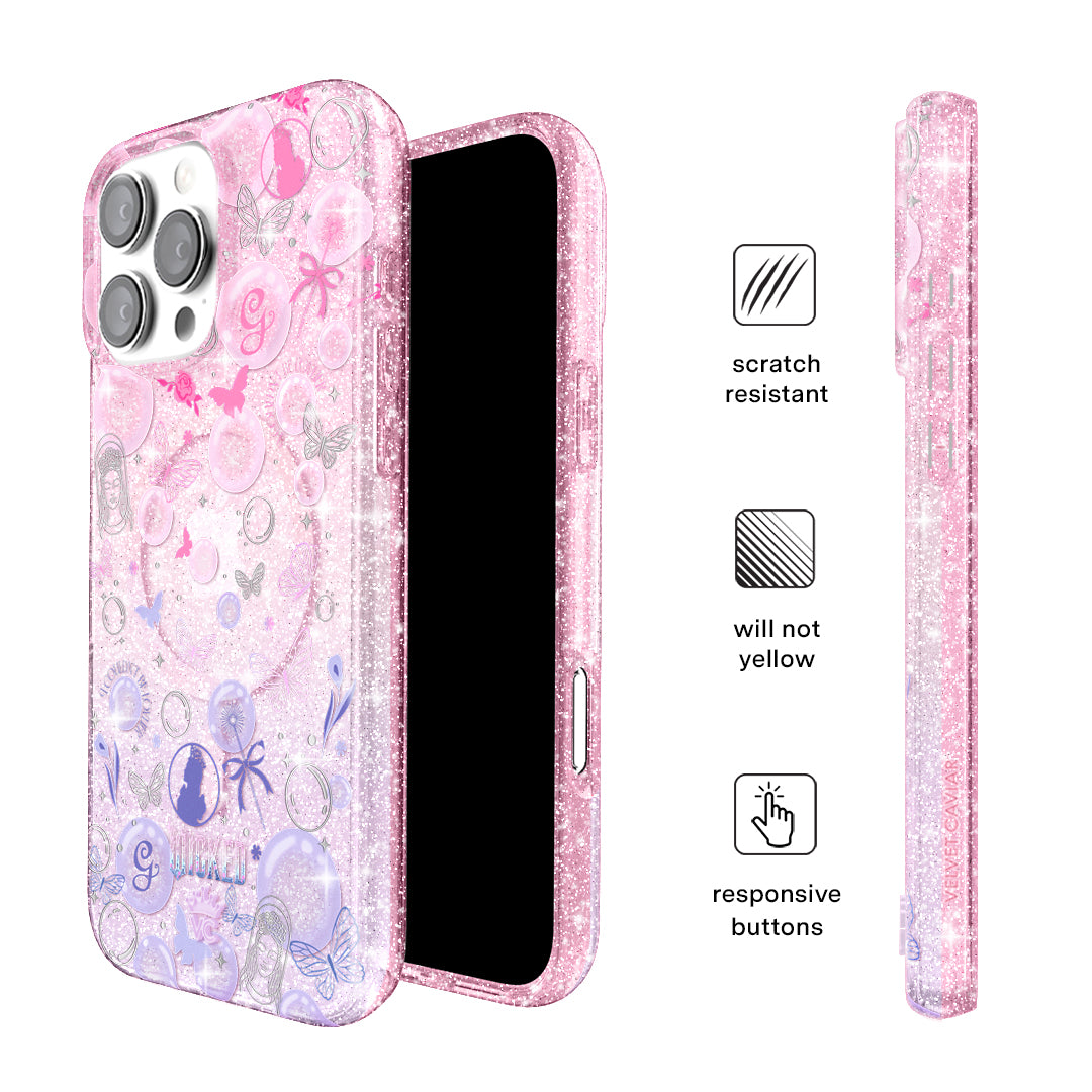 Wicked Glinda’s Bubble Glitter iPhone Case