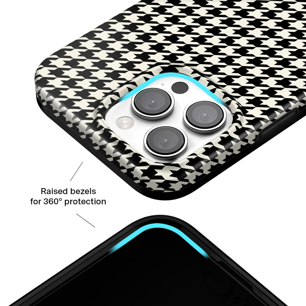 Houndstooth iPhone Case