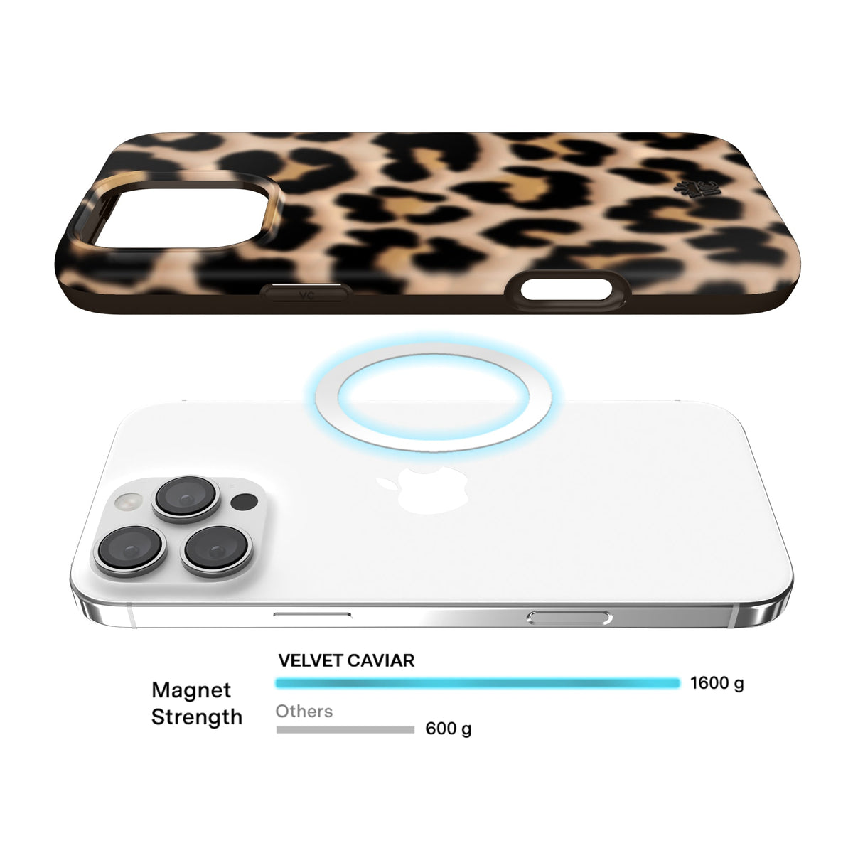 It Girl Blonde Leopard iPhone Case
