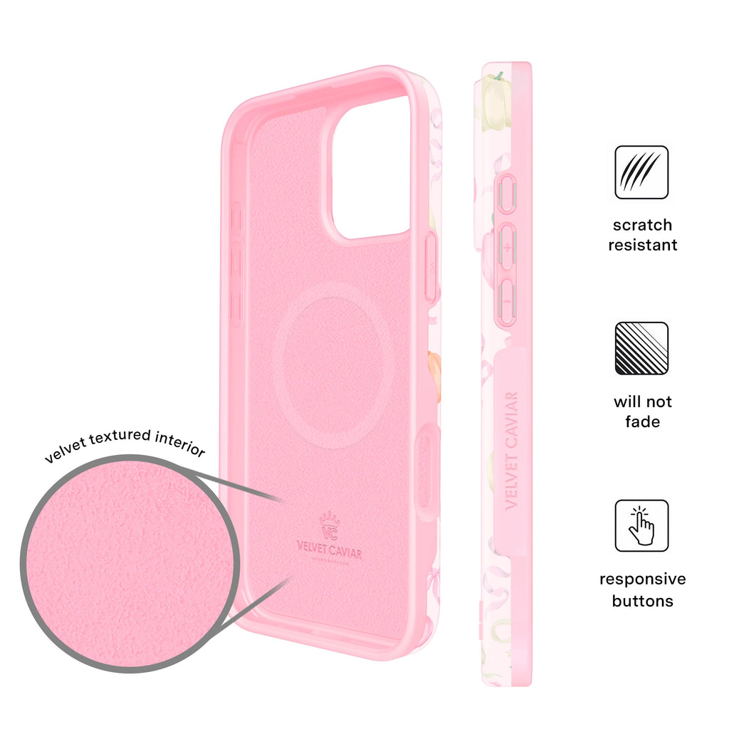 Pink Pumpkin Princess iPhone Case