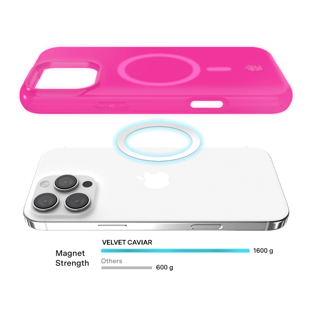 Pink Sapphire Jelly iPhone Case