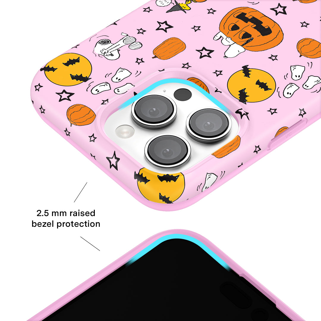 Snoopy Pink Pumpkins iPhone Case