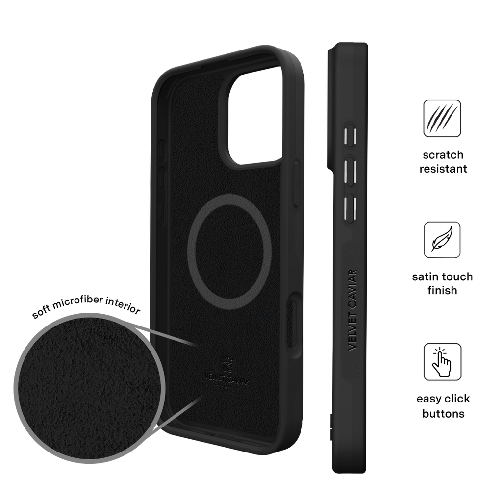 Just Black iPhone Case