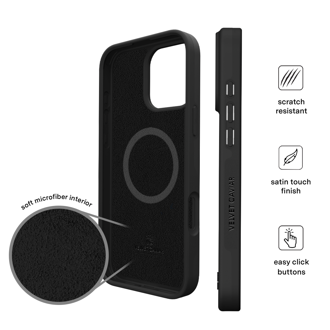 Just Black iPhone Case