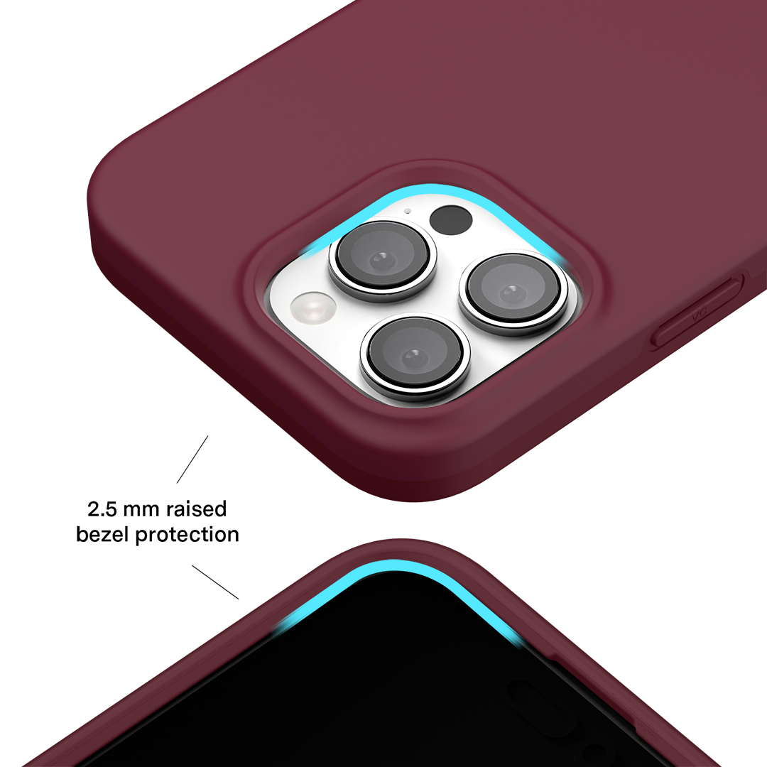 Burgundy 1990 iPhone Case