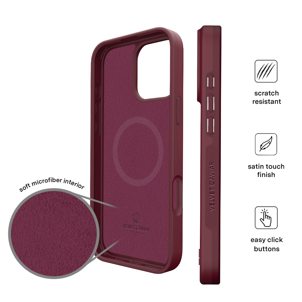 Burgundy 1990 iPhone Case