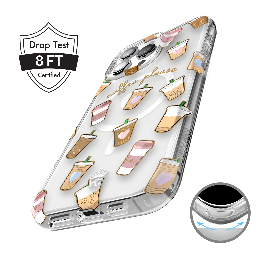 Coffee First iPhone Case
