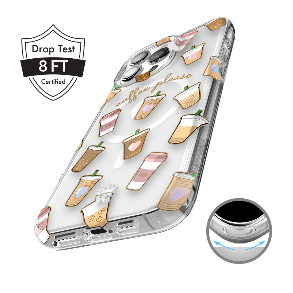 Coffee First iPhone Case