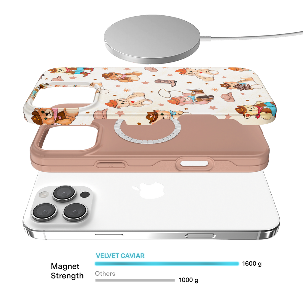Cowboy Teddy iPhone Case