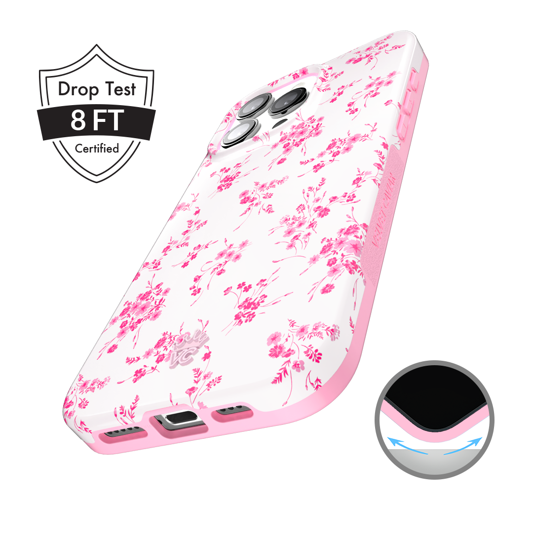 French Rose Floral iPhone Case