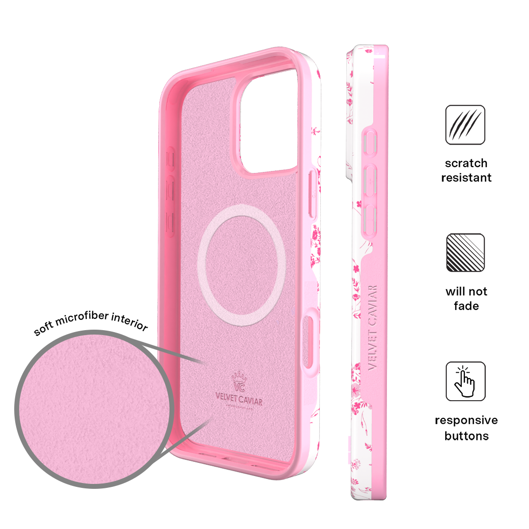 French Rose Floral iPhone Case