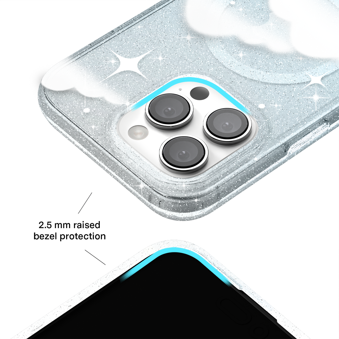 In the Clouds Stardust iPhone Case