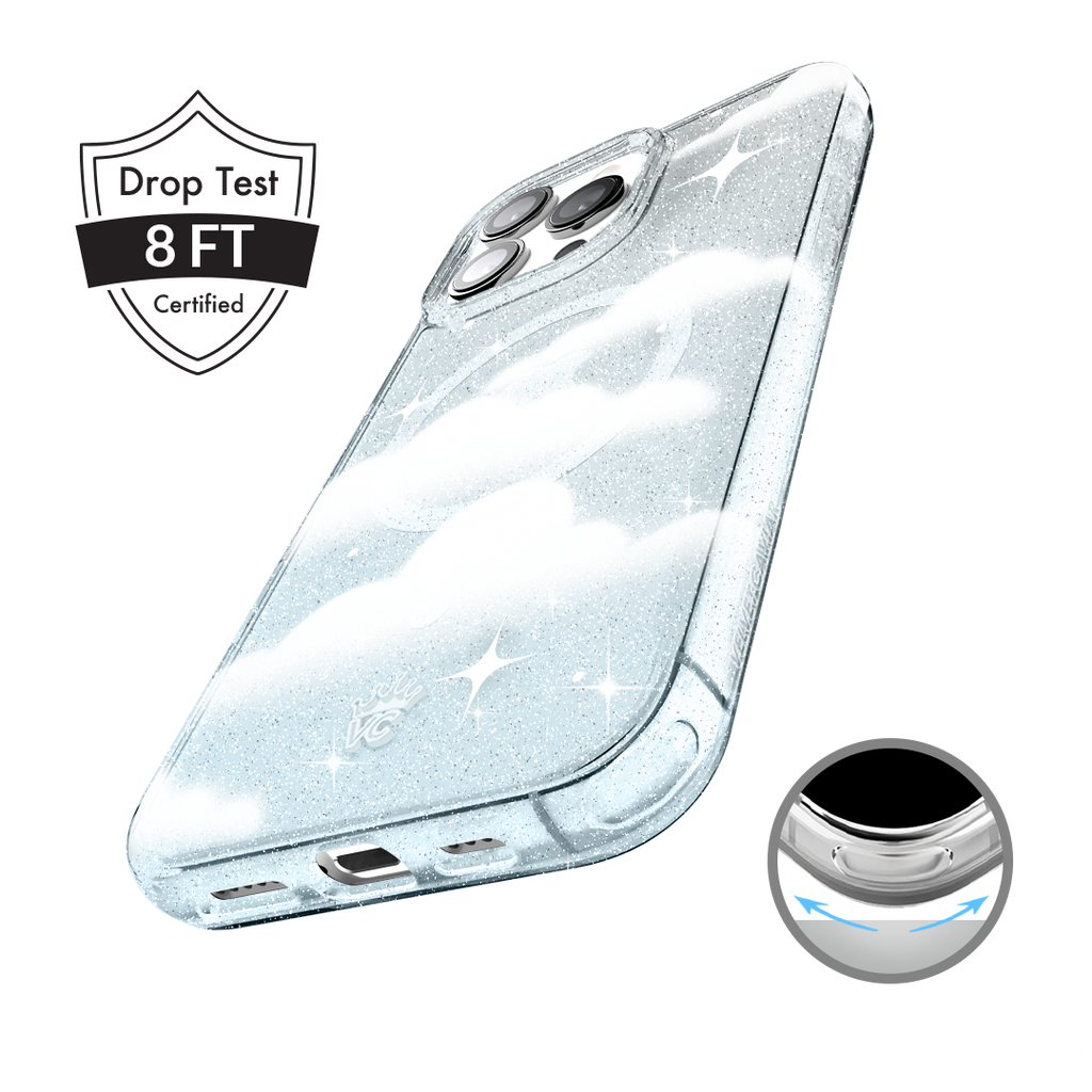 In the Clouds Stardust iPhone Case