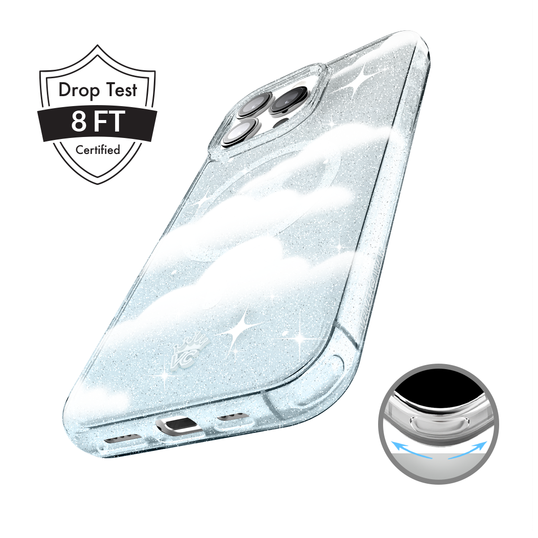 In the Clouds Stardust iPhone Case