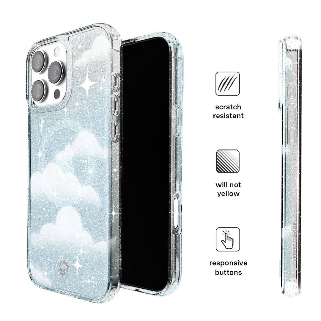 In the Clouds Stardust iPhone Case