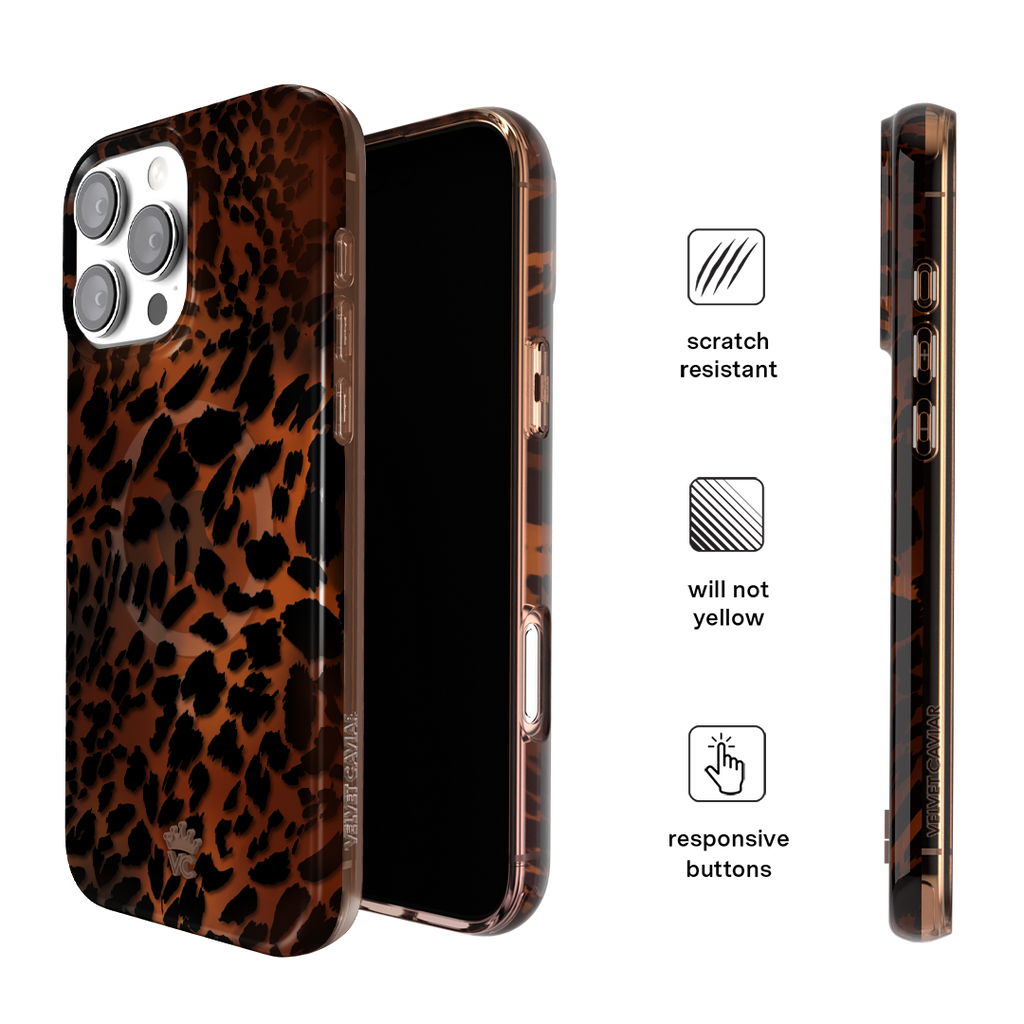 Leopard Tort iPhone Case