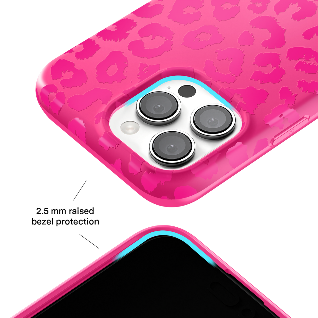 Even Hotter Pink Leopard iPhone Case