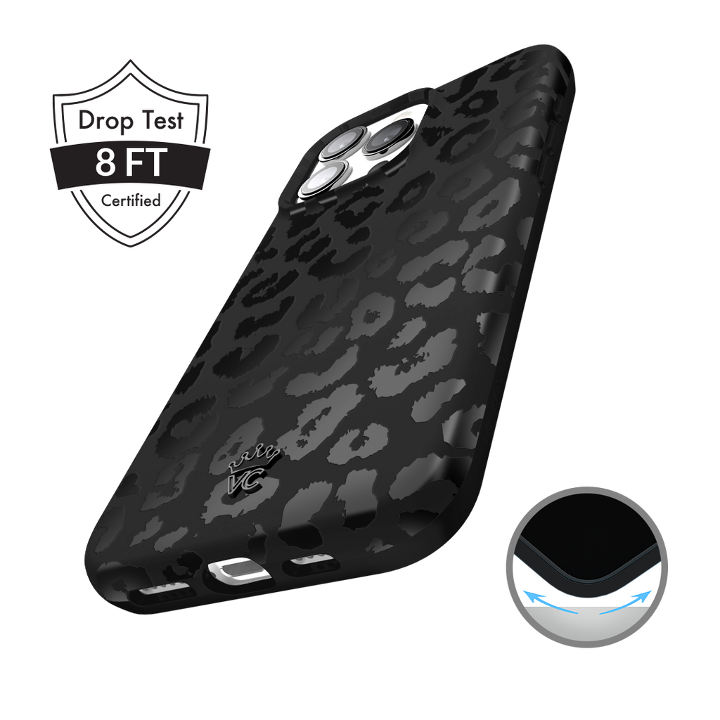 Black Leopard iPhone Case