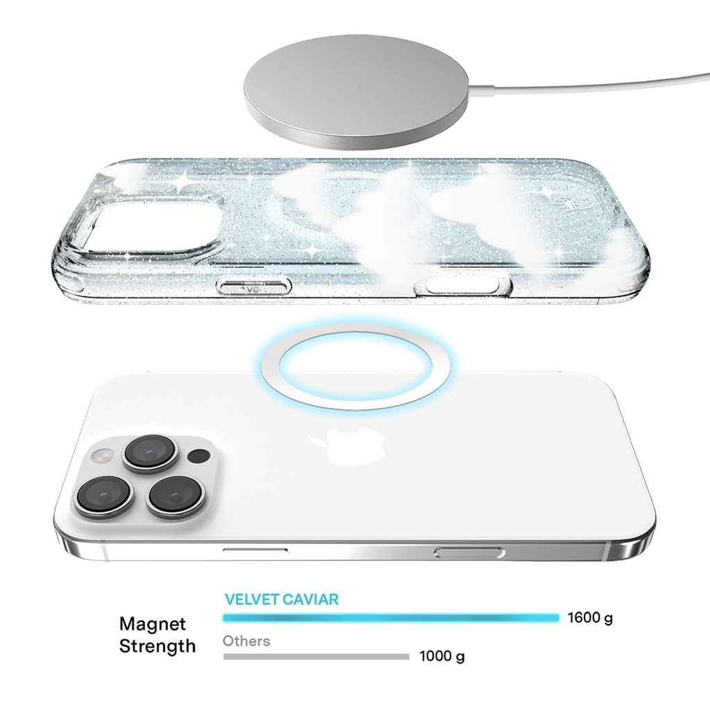 In the Clouds Stardust iPhone Case