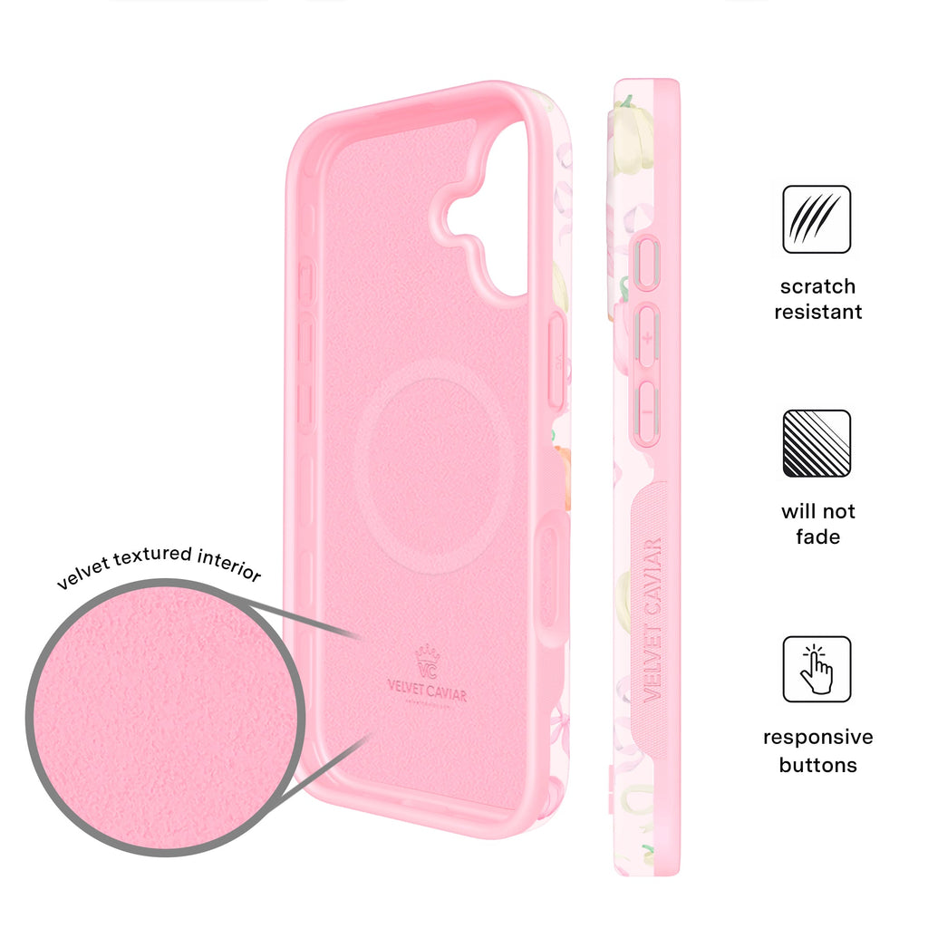 Pink Pumpkin Princess iPhone Case