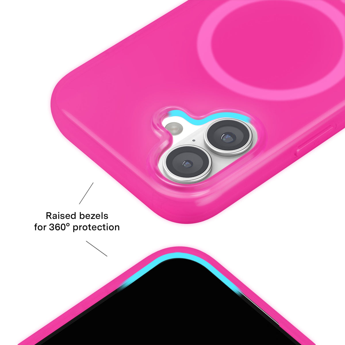 Pink Sapphire Jelly iPhone Case