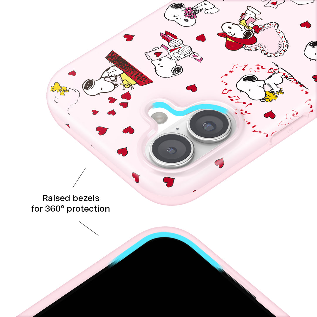 Snoopy Lovely Moods iPhone Case