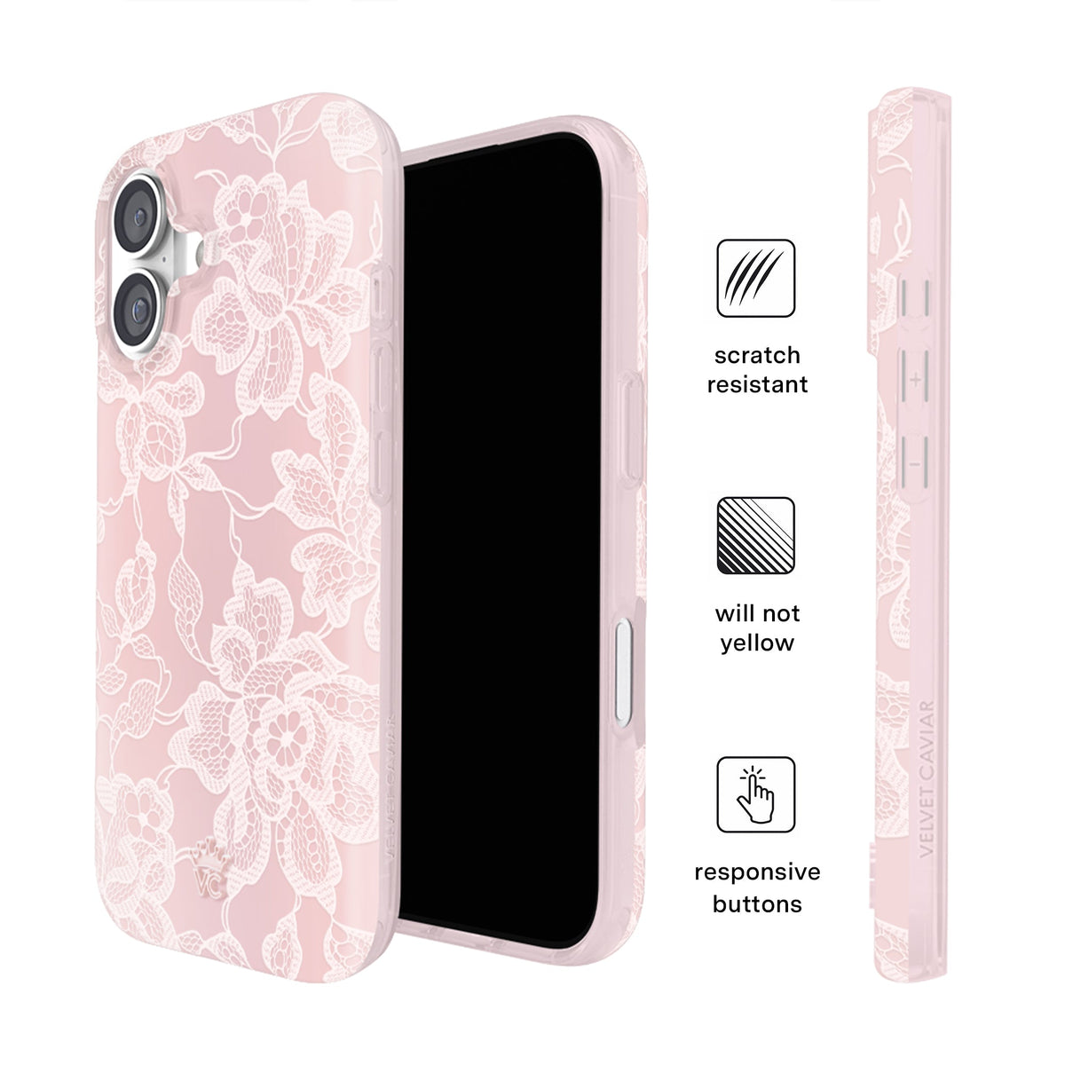 Undress Me Lace iPhone Case