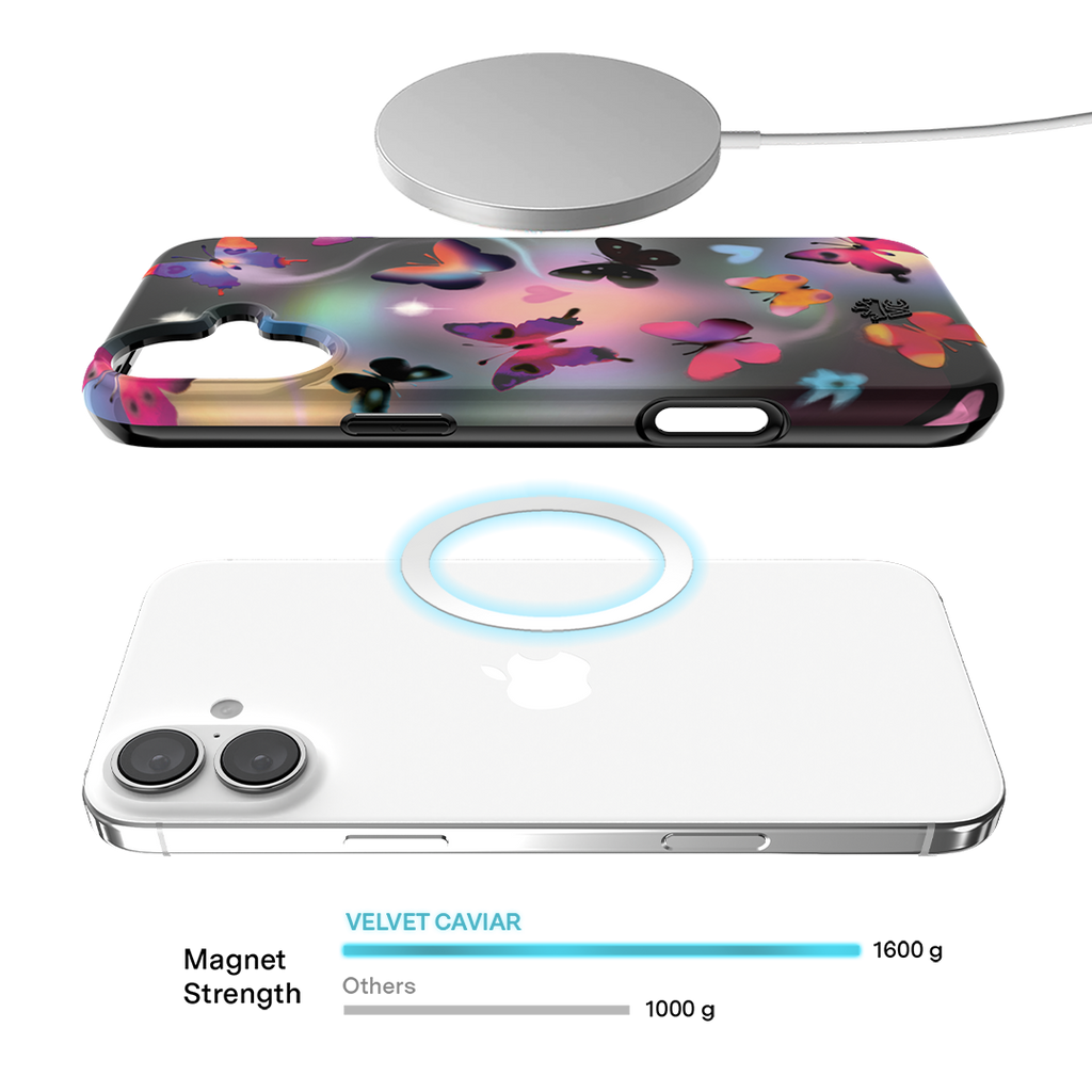 Aurora Butterfly iPhone Case