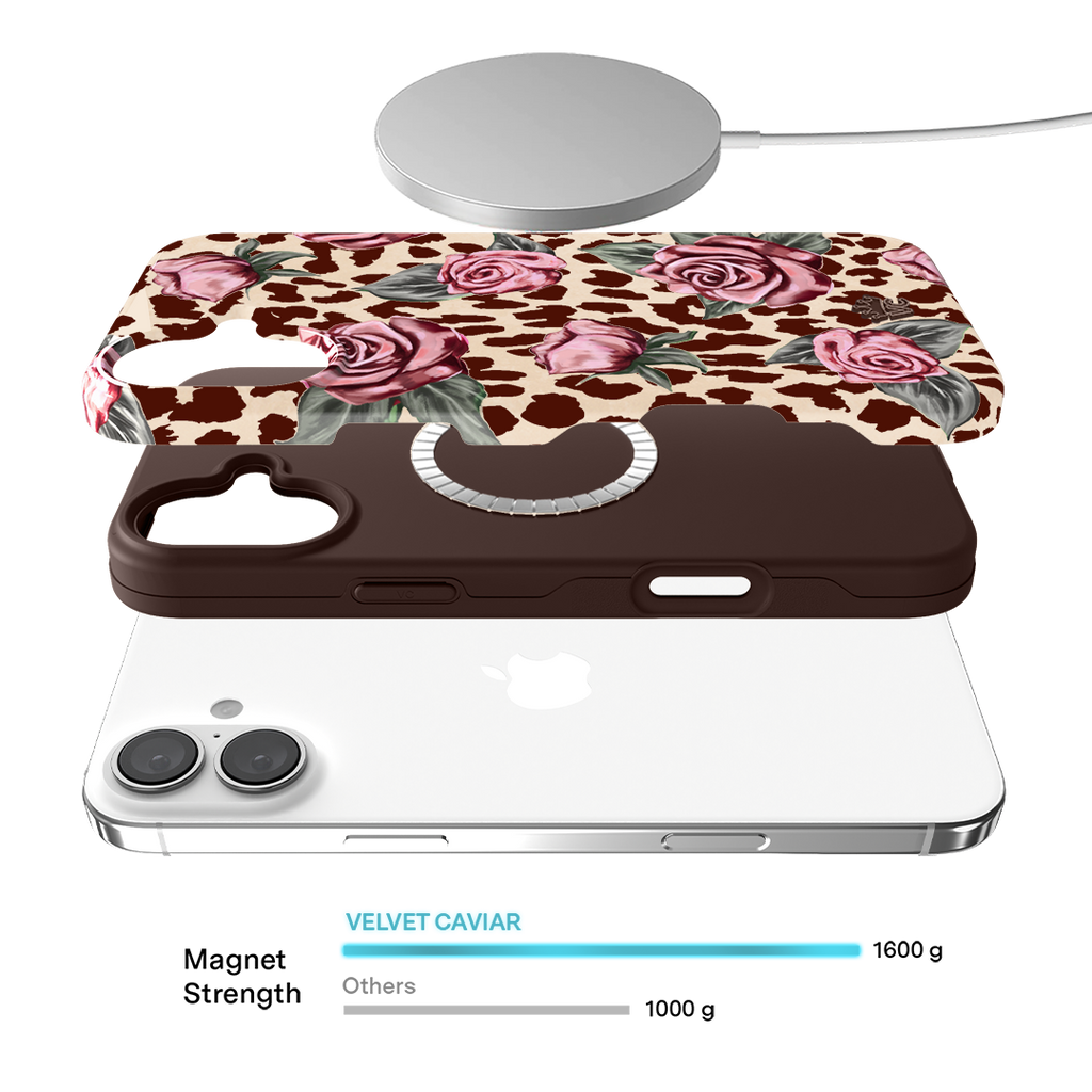 Rosy Leopard iPhone Case