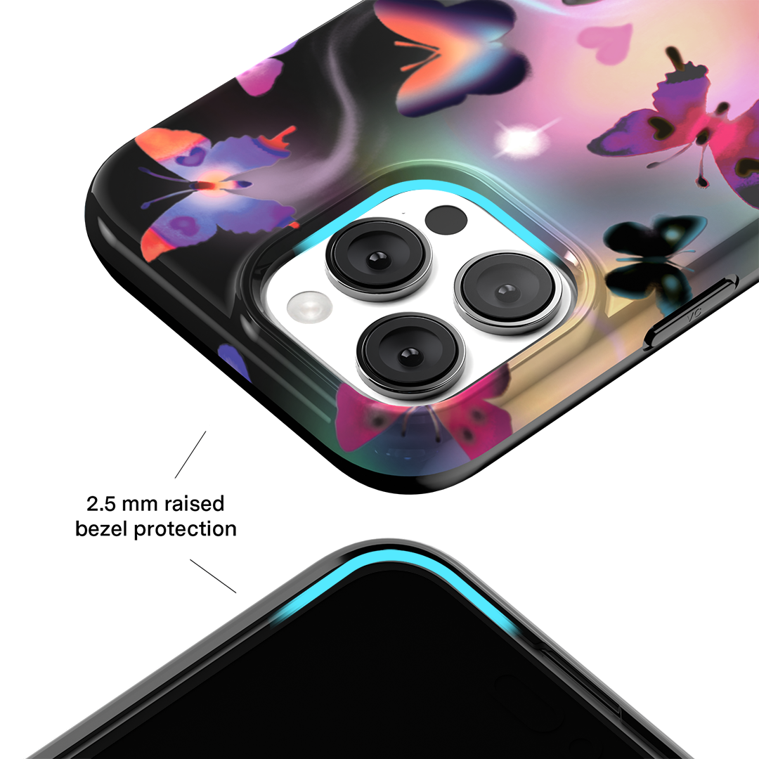 Aurora Butterfly iPhone Case