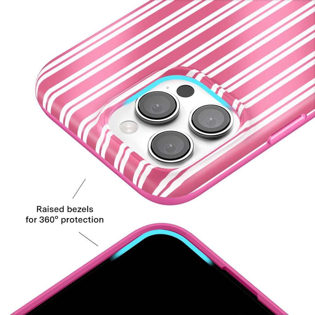 Candy Cane Stripes iPhone Case