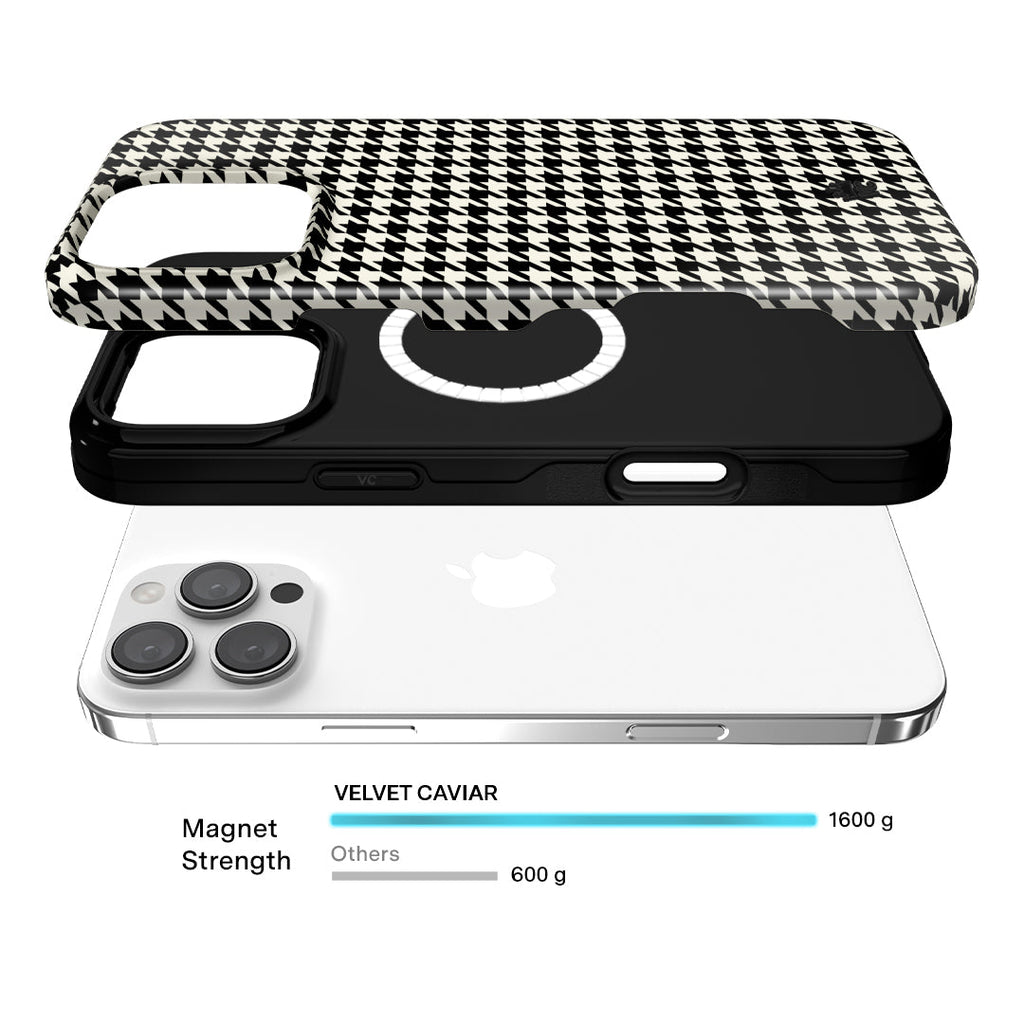 Houndstooth iPhone Case
