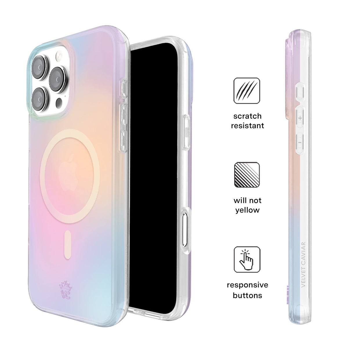 Jelly Glow Aura iPhone Case