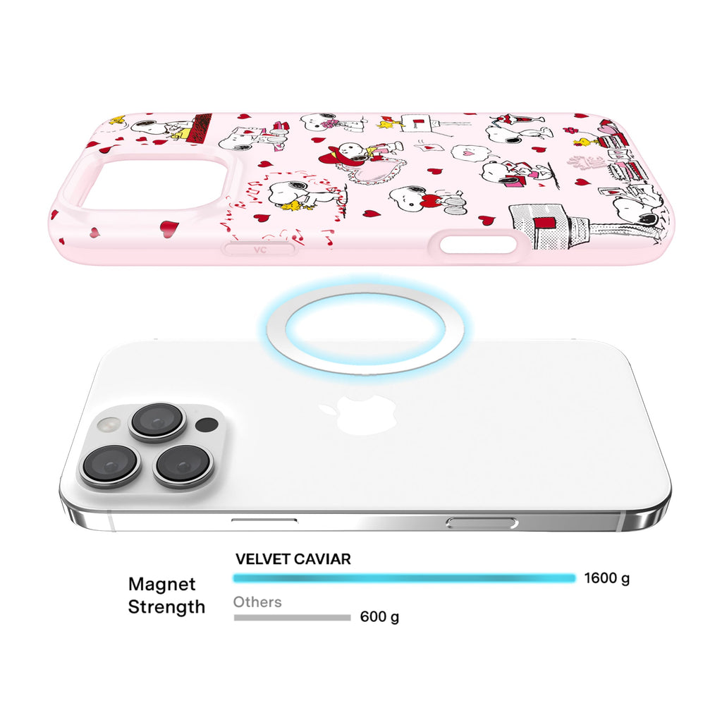 Snoopy Lovely Moods iPhone Case