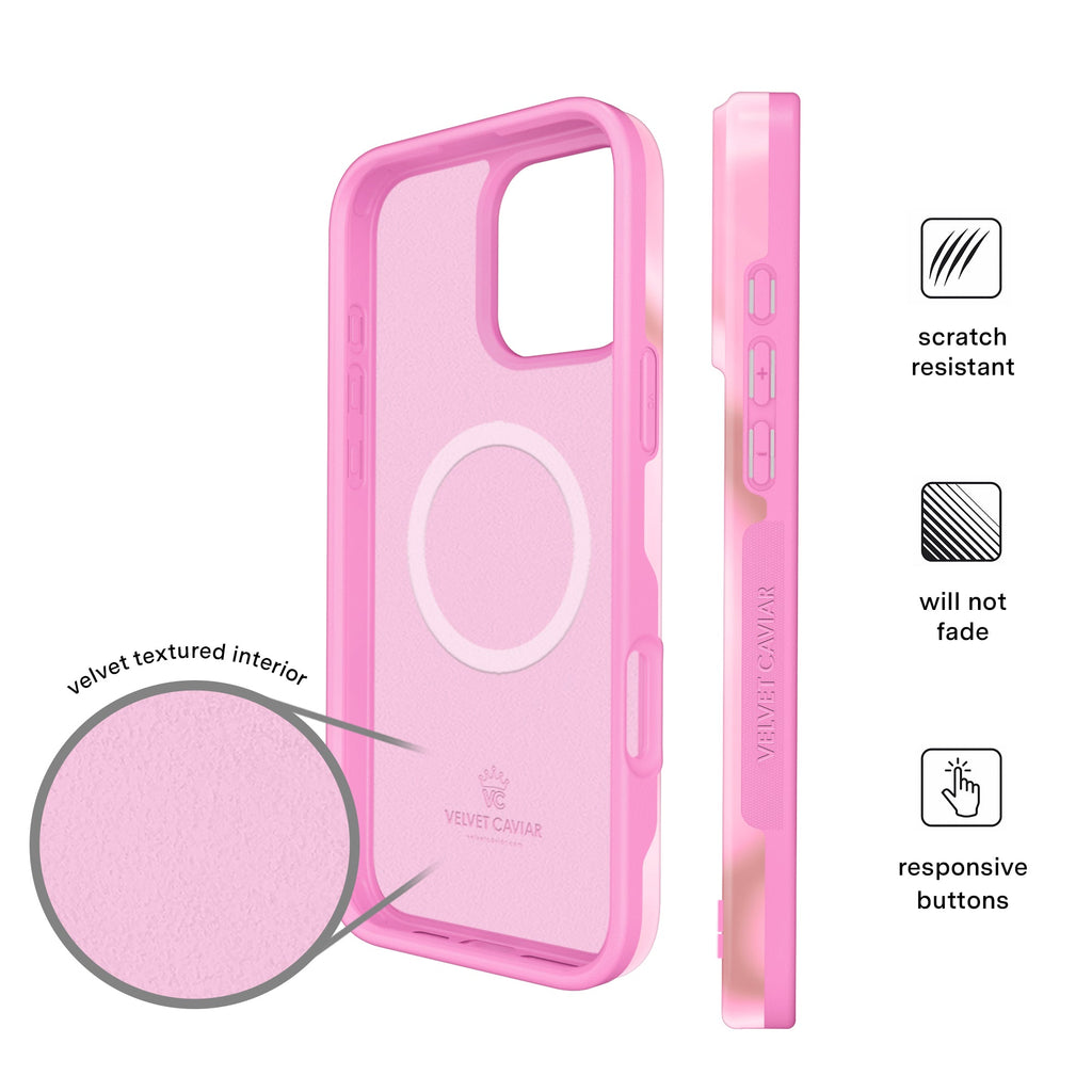 Strawberry Swirl iPhone Case