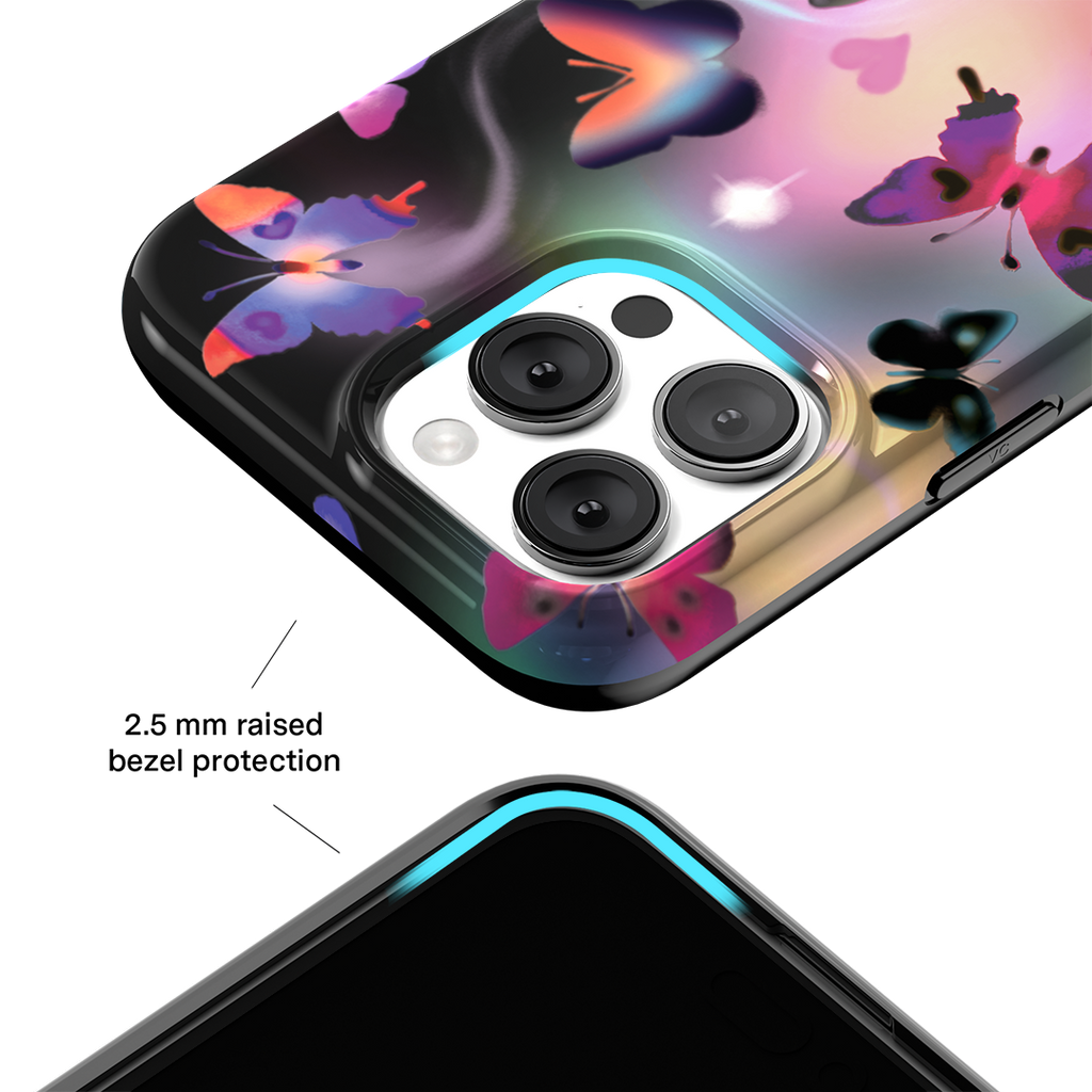 Aurora Butterfly iPhone Case
