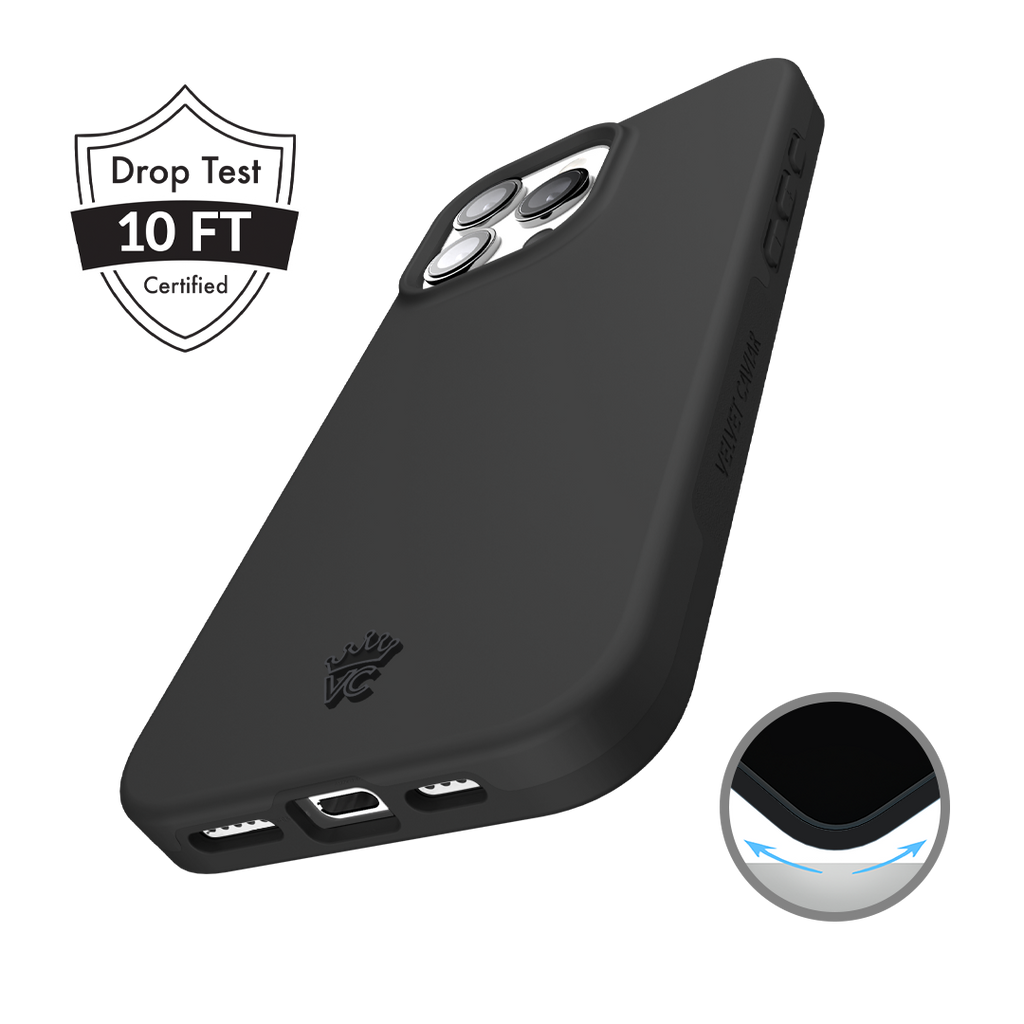 Just Black iPhone Case