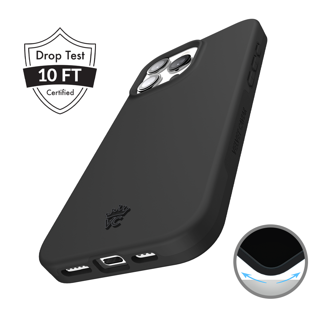 Just Black iPhone Case