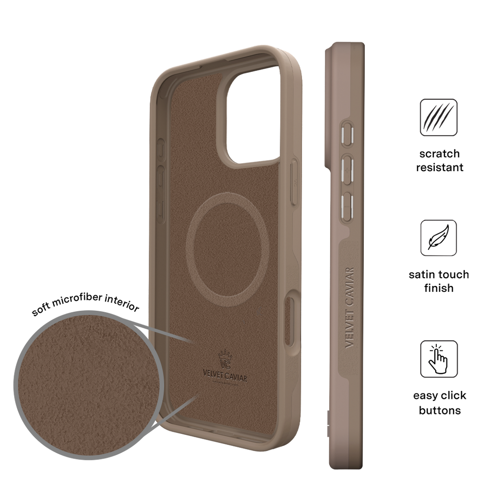 Cashmere Taupe iPhone Case
