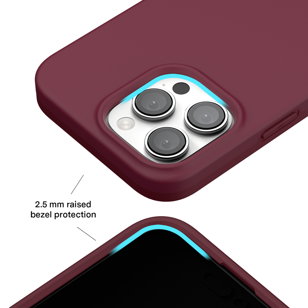 Burgundy 1990 iPhone Case