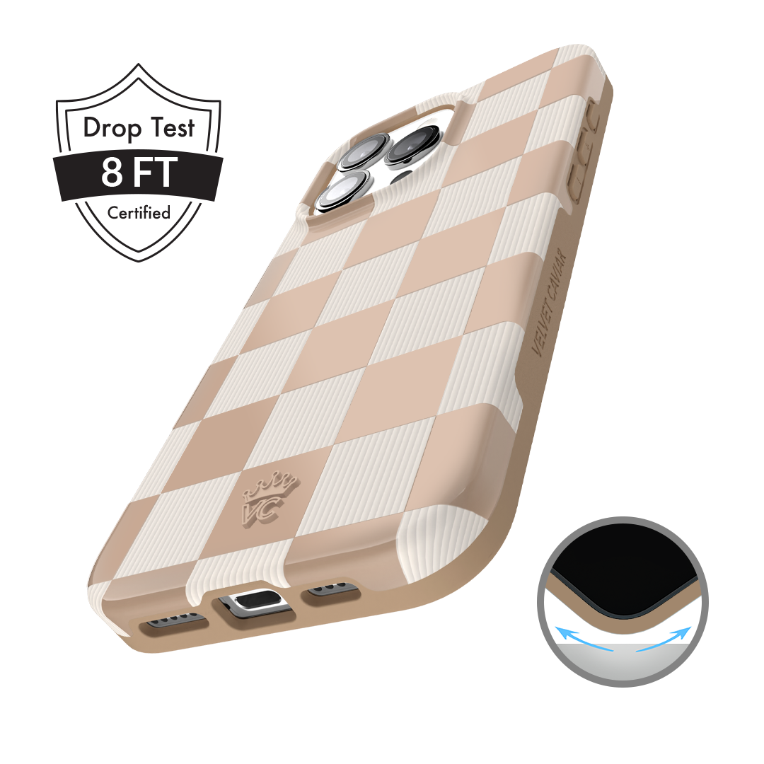 Nude Vibe Checker iPhone Case