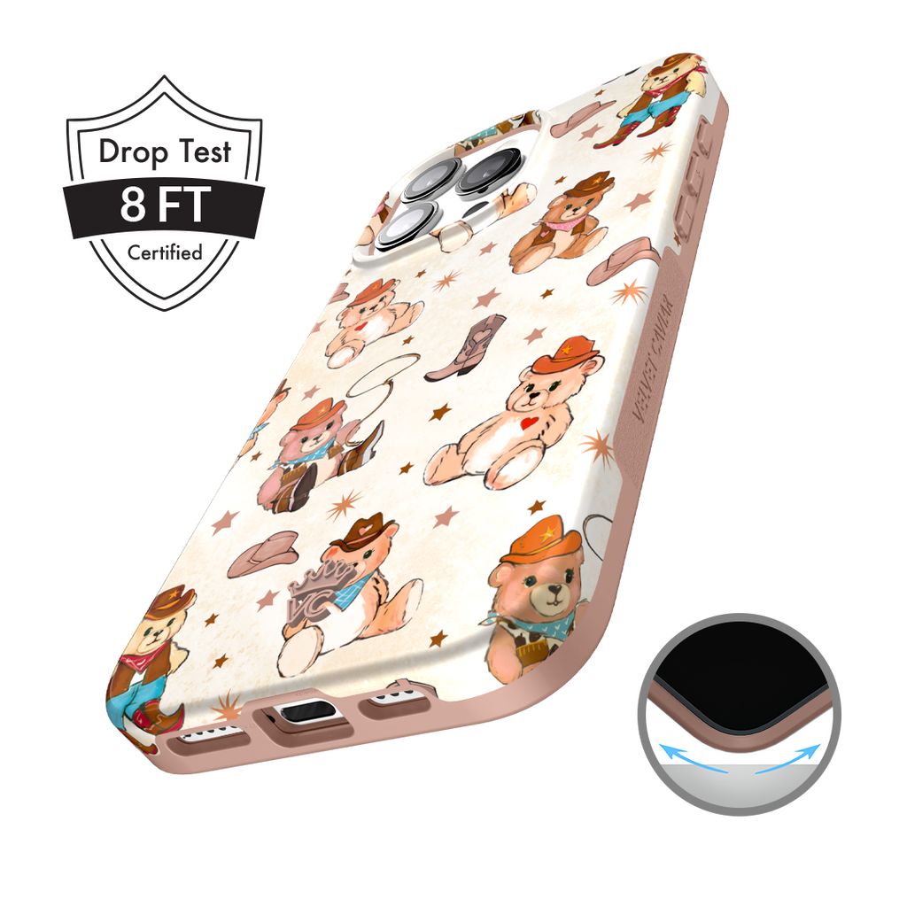 Cowboy Teddy iPhone Case