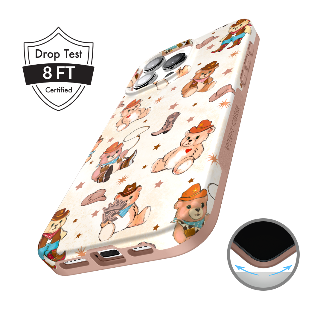 Cowboy Teddy iPhone Case