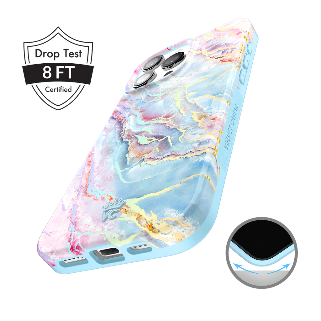 Holo Moonstone Marble iPhone Case
