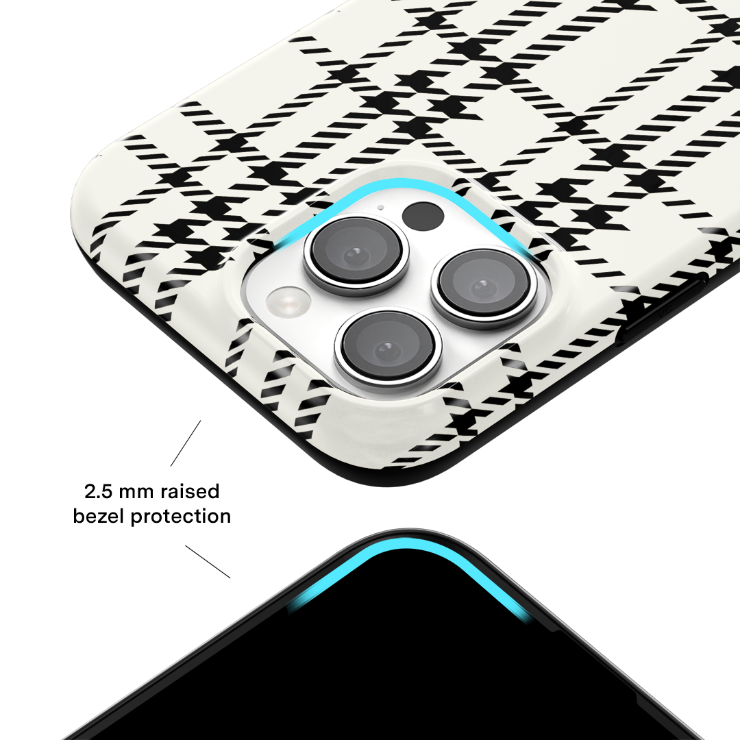 Houndstooth Sweater iPhone Case