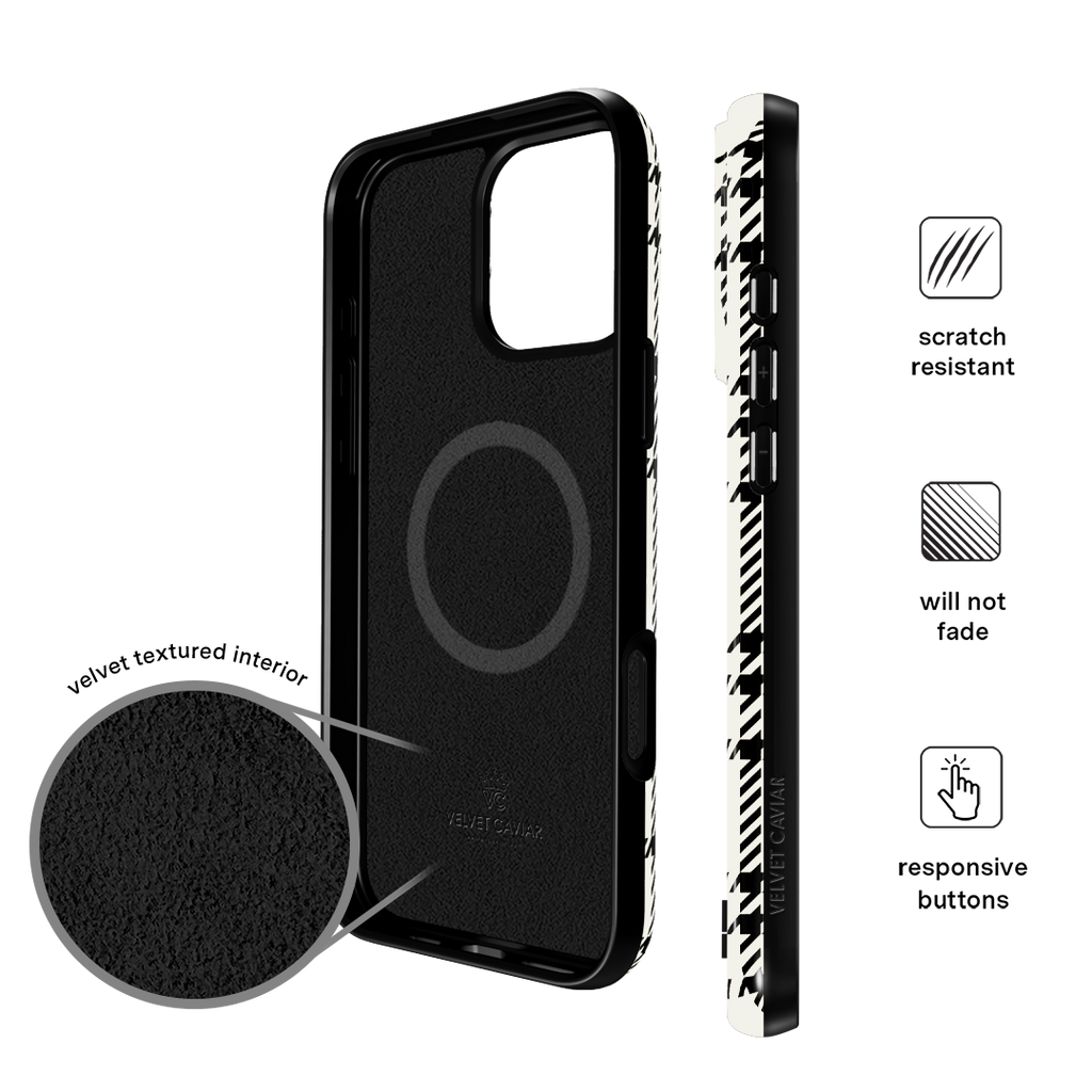 Houndstooth Sweater iPhone Case