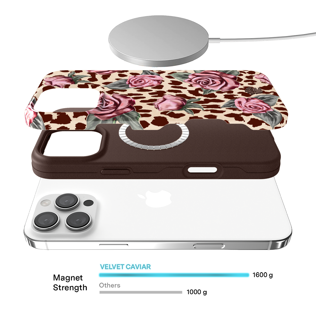 Rosy Leopard iPhone Case