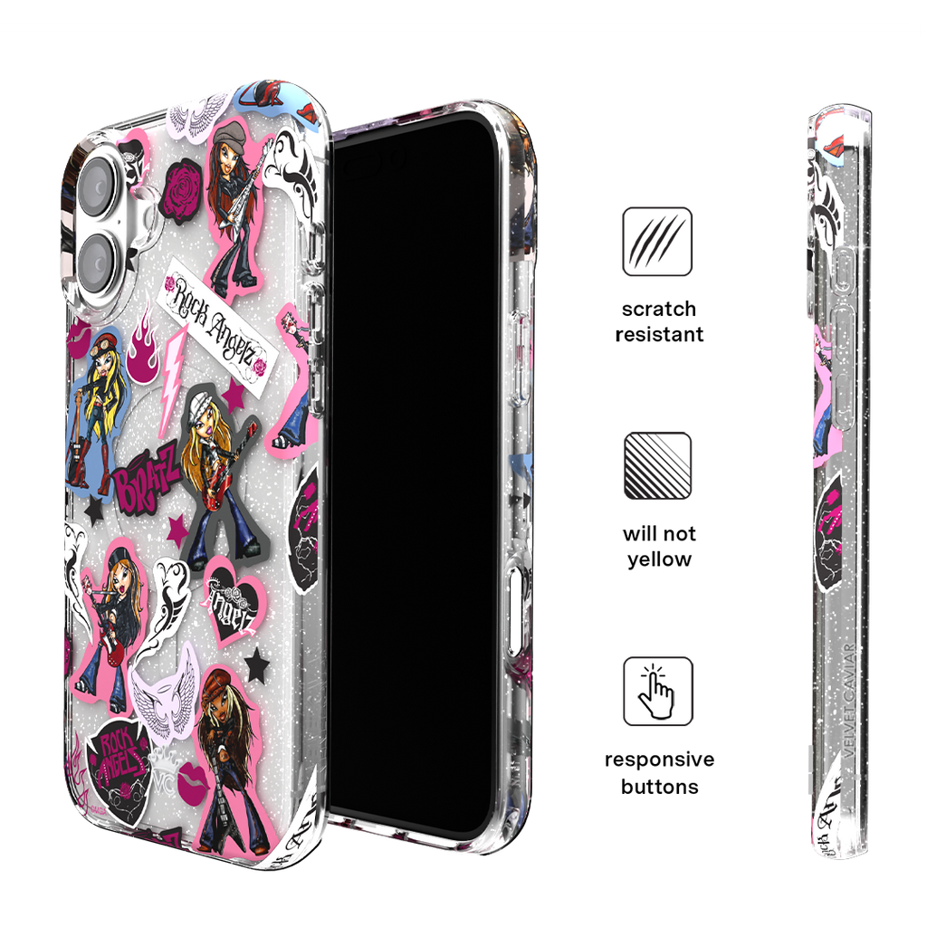 Bratz Rock Angelz Glitter iPhone Case