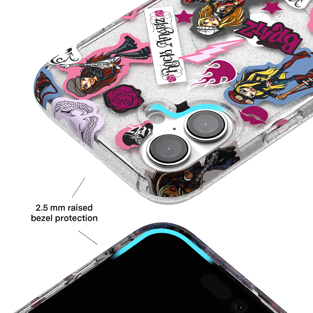 Bratz Rock Angelz Glitter iPhone Case